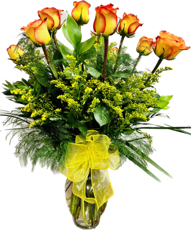 Yellow Orange Tipped