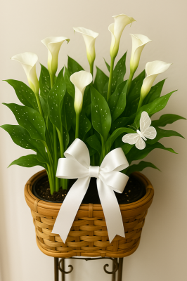 Calla Lilly Planter