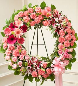 Pink Wreath