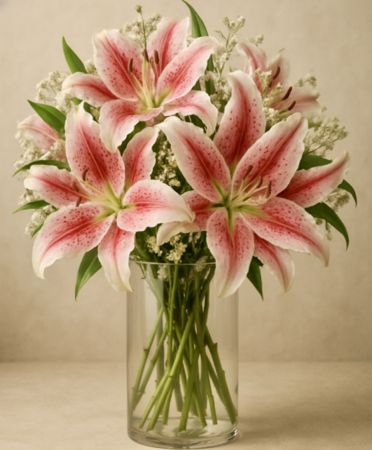 Pink Lily Bouquet