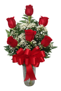 1/2 Dozen Red Roses