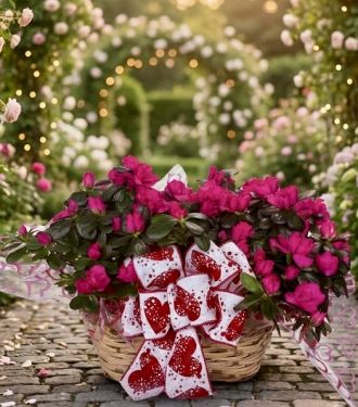 Double Azalea Planter