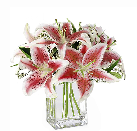 Pink Lily Bouquet