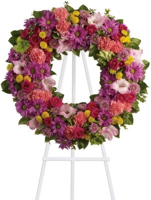 Garden Rememberance Wreath