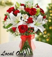 Christmas Vase