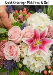 Flower Arrangement - Price Pick & Go!