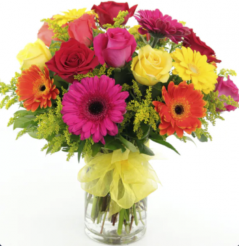 Gerberas & Roses