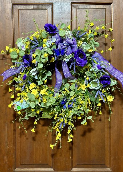 Spring Silk Wreath