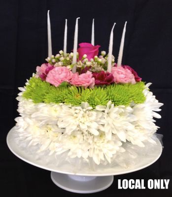 Floral Birthday Cake