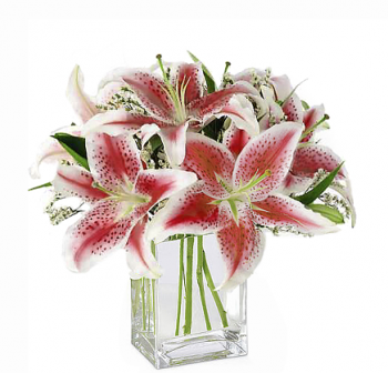 PINK LILY BOUQUET (small)