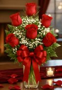 1/2 Dozen Red Roses